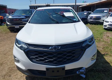 2020 Chevrolet Equinox Fwd Lt 1.5L Turbo из США, поврежденный, VIN 3GNAXKEV8LS587990